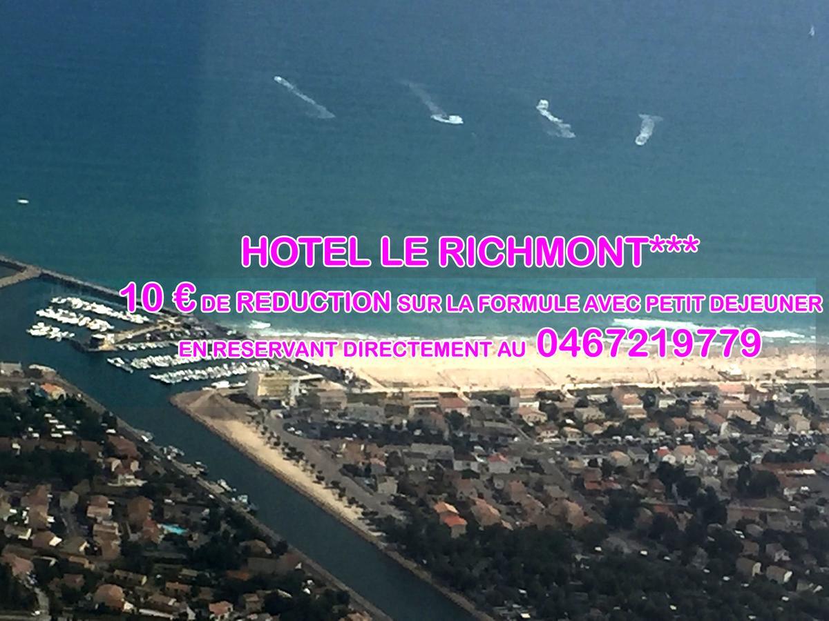 Hotel Le Richmont Marseillan  Eksteriør bilde