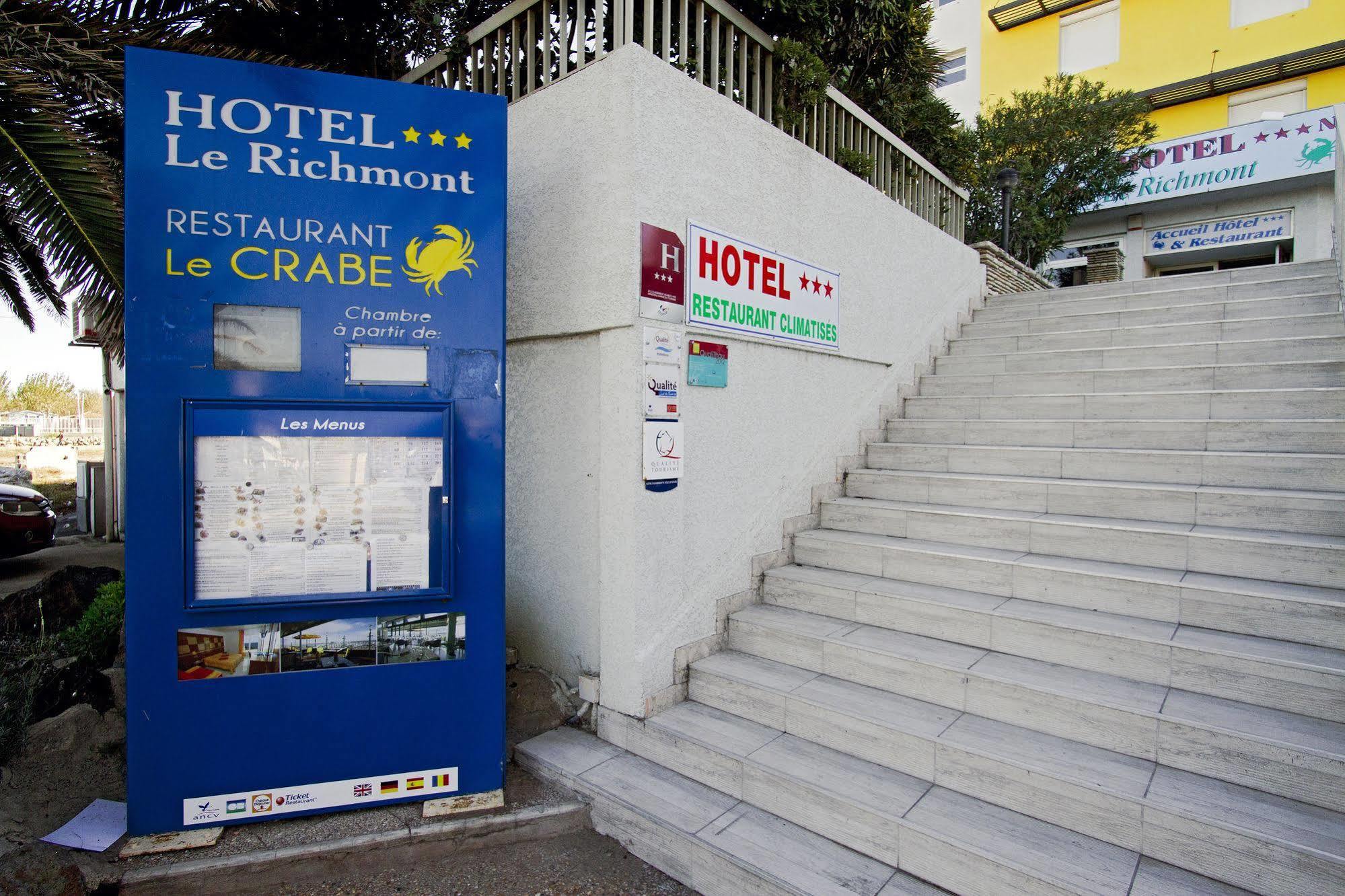 Hotel Le Richmont Marseillan  Eksteriør bilde